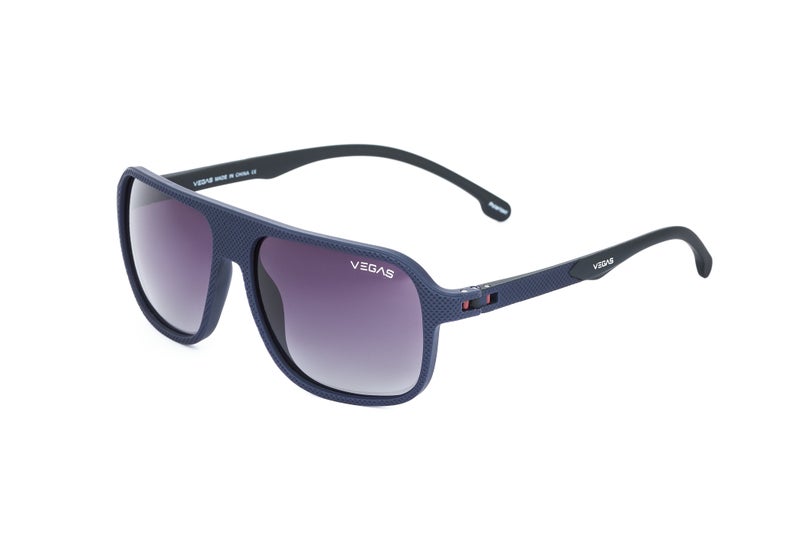 VEGAS Full Rim Shield Men Grey  Sunglasses V3007 C5 - Image 1